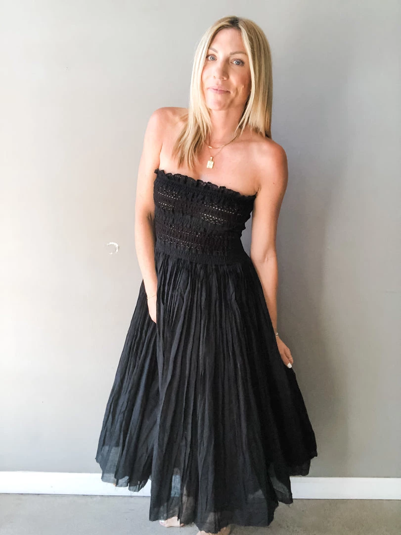 Mable Clothing Talk Later Smocked Dress 1 Mable Clothing Talk Later Smocked Dress