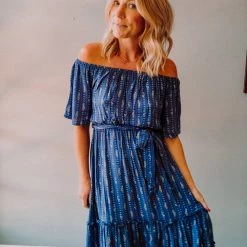 Lush Clothing Shoreline Off The Shoulder Dress