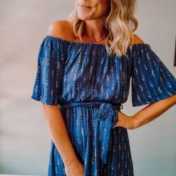 Lush Clothing Shoreline Off The Shoulder Dress