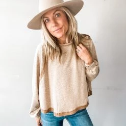 Peach Love California Created Comfort Sweater Clothing