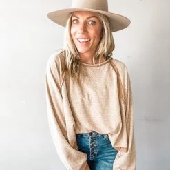 Peach Love California Created Comfort Sweater Clothing