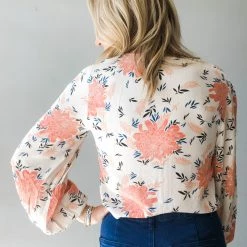 Amuse Society Clothing Hazel Long Sleeve Woven Top