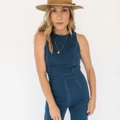 Trend Notes Dolly Sleeveless Flare Jumpsuit