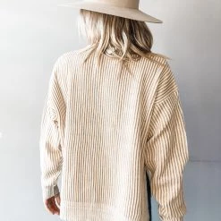 Lush Clothing Just Like You Ribbed Sweater