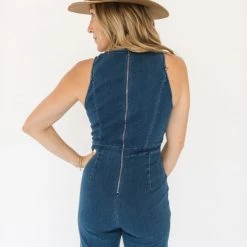 Trend Notes Dolly Sleeveless Flare Jumpsuit