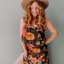 XIX Palms Midi Skirt Clothing