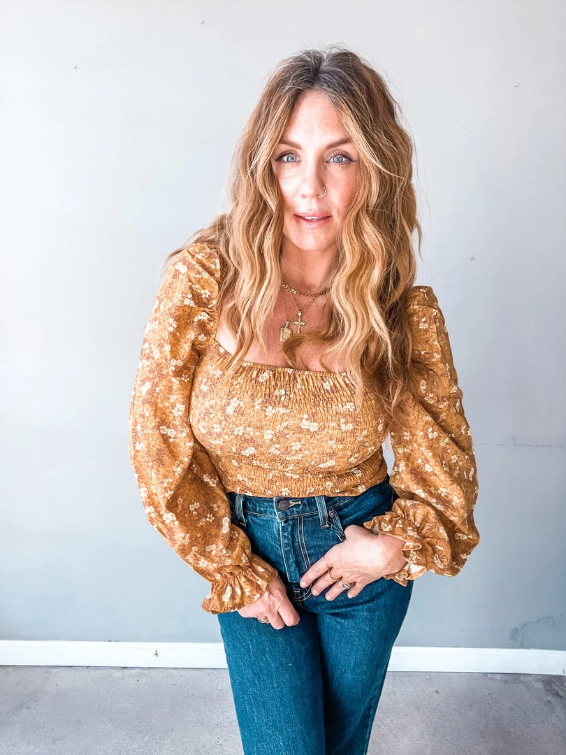 Peach Love California Madly Marigold Top 2 Peach Love California Madly Marigold Top