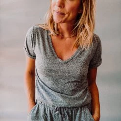 Z Supply Clothing Pia Triblend Romper