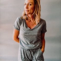 Z Supply Clothing Pia Triblend Romper