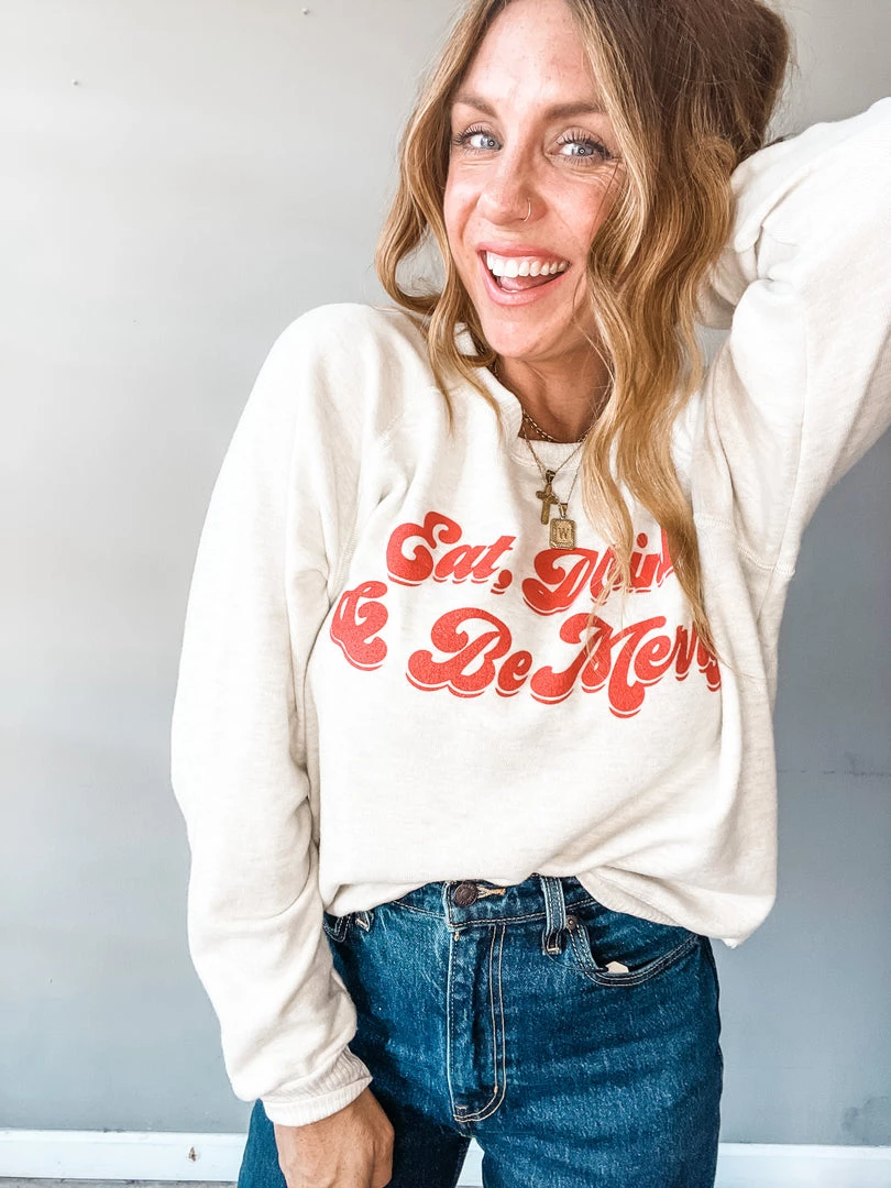 Project Social T Be Merry Raglan 8 Project Social T Be Merry Raglan