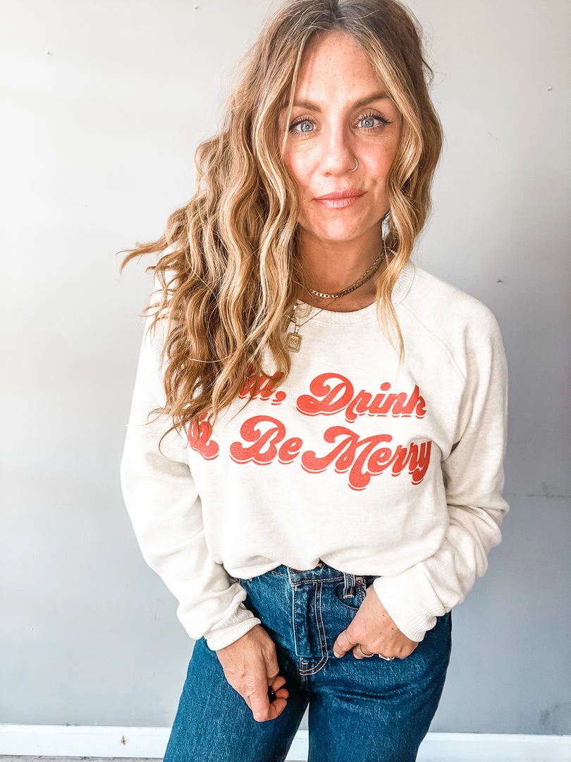 Project Social T Be Merry Raglan 7 Project Social T Be Merry Raglan