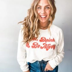 Project Social T Be Merry Raglan 15 Project Social T Be Merry Raglan