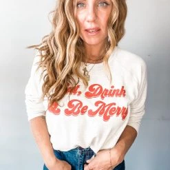 Project Social T Be Merry Raglan 14 Project Social T Be Merry Raglan