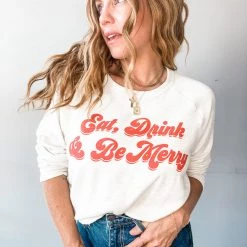 Project Social T Be Merry Raglan 11 Project Social T Be Merry Raglan