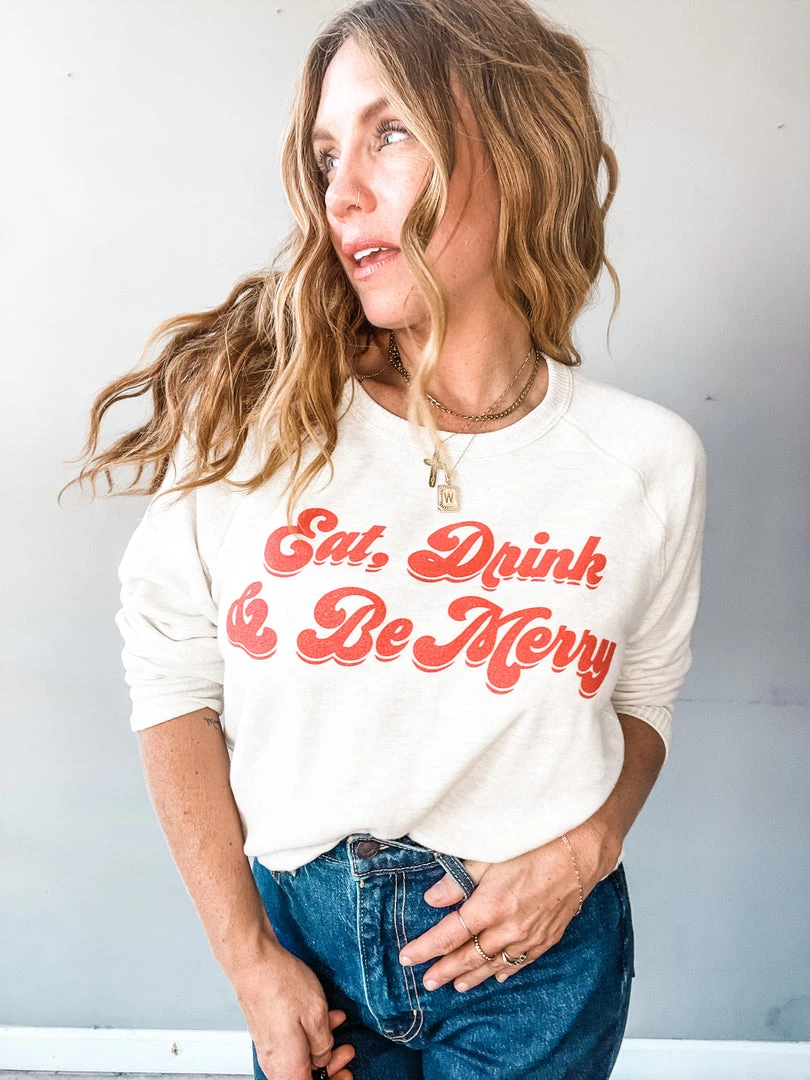 Project Social T Be Merry Raglan 2 Project Social T Be Merry Raglan