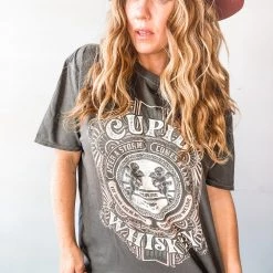 Clothing Project Social T Cupid Whiskey Oversized Tee 9 Clothing Project Social T Cupid Whiskey Oversized Tee