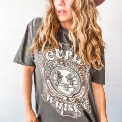 Clothing Project Social T Cupid Whiskey Oversized Tee