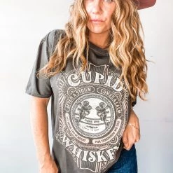 Clothing Project Social T Cupid Whiskey Oversized Tee 10 Clothing Project Social T Cupid Whiskey Oversized Tee