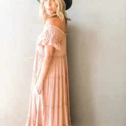 Mable Making Me Blush Maxi Dress
