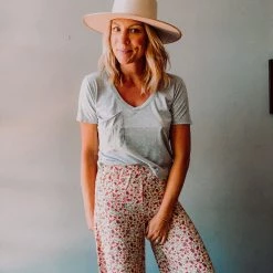 Audrey 3+1 Clothing Vintage Feels Floral Pants