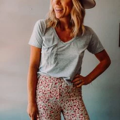 Audrey 3+1 Clothing Vintage Feels Floral Pants