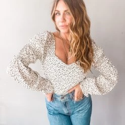 Very J She Said Crop Top Clothing