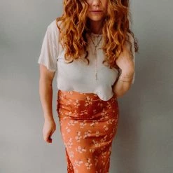 Saltwater Luxe Gia Midi Skirt