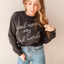Benie Los Angeles Clothing Good Moms Graphic Sweatshirt 14 Benie Los Angeles Clothing Good Moms Graphic Sweatshirt
