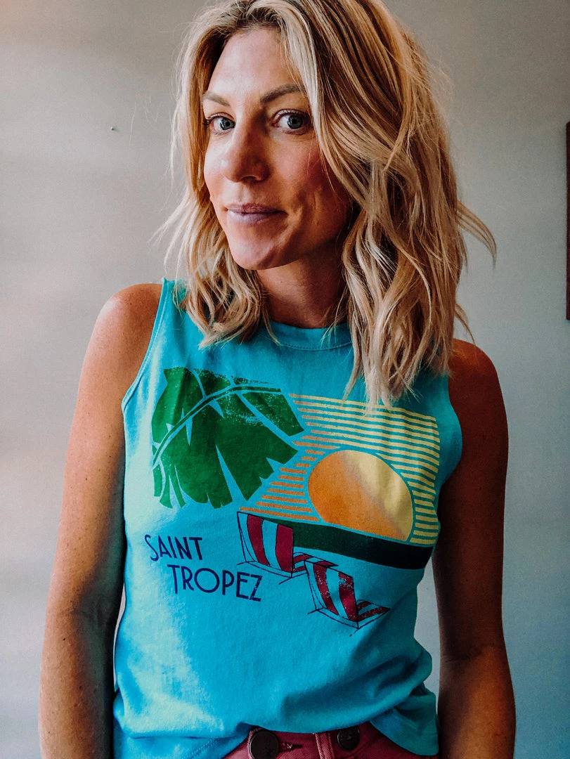 Chaser Brand Clothing Chaser Saint Tropez Tank 2 Chaser Brand Clothing Chaser Saint Tropez Tank