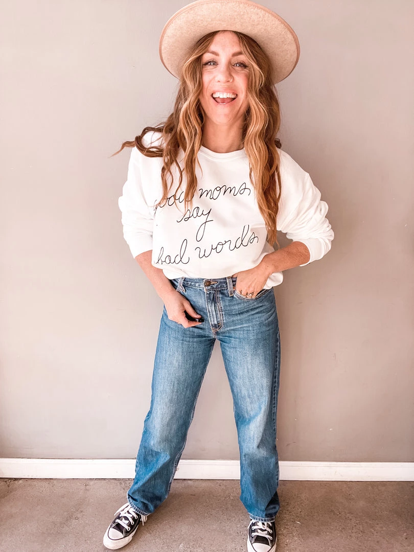 Benie Los Angeles Clothing Good Moms Graphic Sweatshirt 8 Benie Los Angeles Clothing Good Moms Graphic Sweatshirt