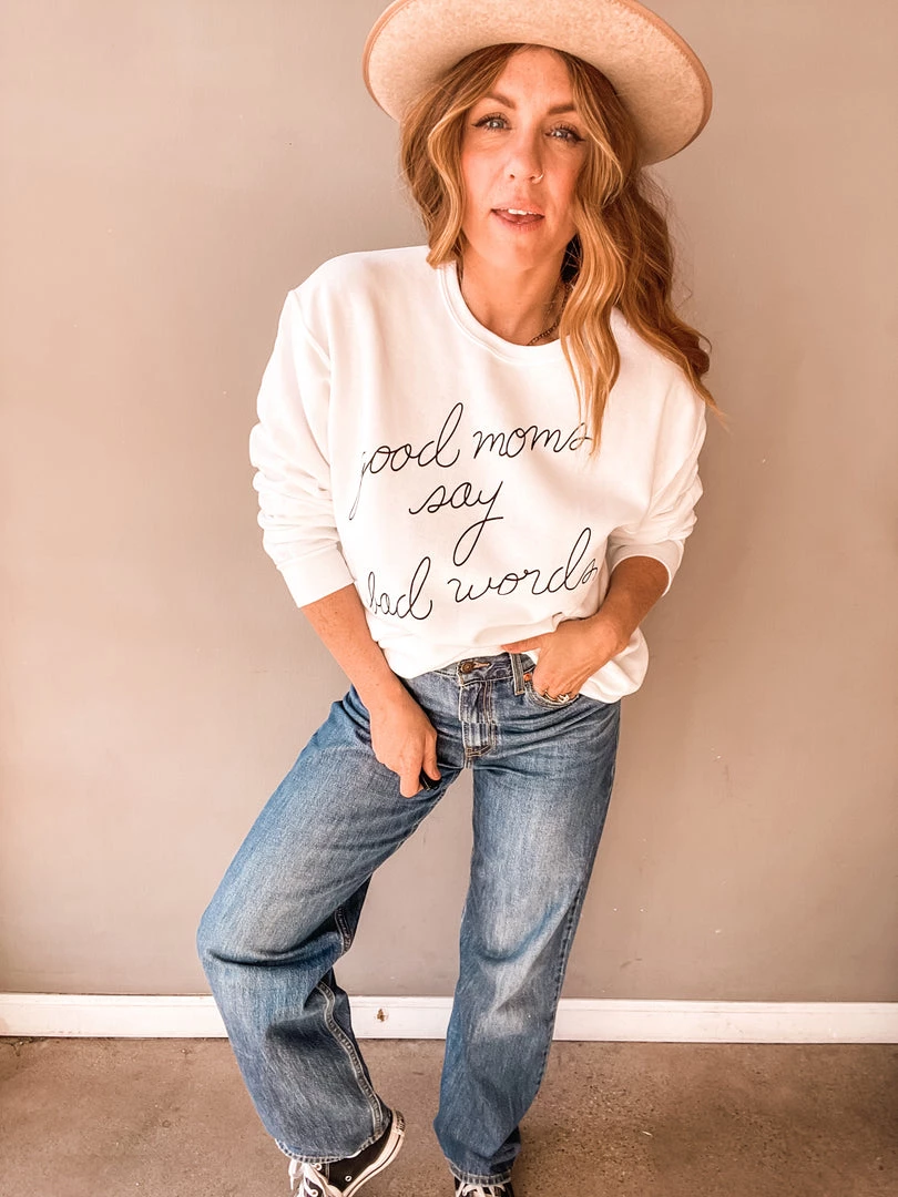 Benie Los Angeles Clothing Good Moms Graphic Sweatshirt 9 Benie Los Angeles Clothing Good Moms Graphic Sweatshirt
