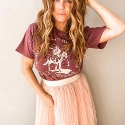 Mable Clothing Walk This Way Midi Skirt