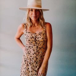 Saltwater Luxe Leopard Midi Dress Clothing