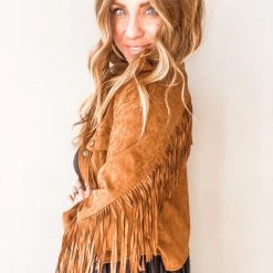 Listicle Out West Fringe Jacket