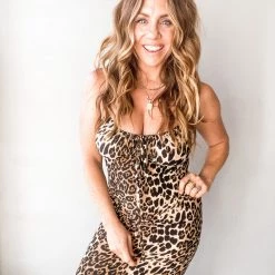 Audrey 3+1 Roaring Through Midi Dress Clothing