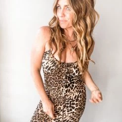 Audrey 3+1 Roaring Through Midi Dress Clothing