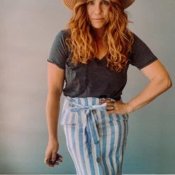 Trend Notes Santorini Midi Skirt Clothing