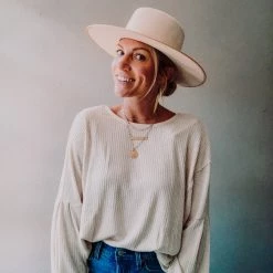 In Loom Clothing Waffle Knit Long Sleeve