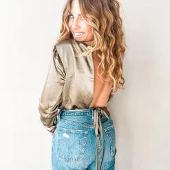 Lush Clothing Under The Mistletoe Top