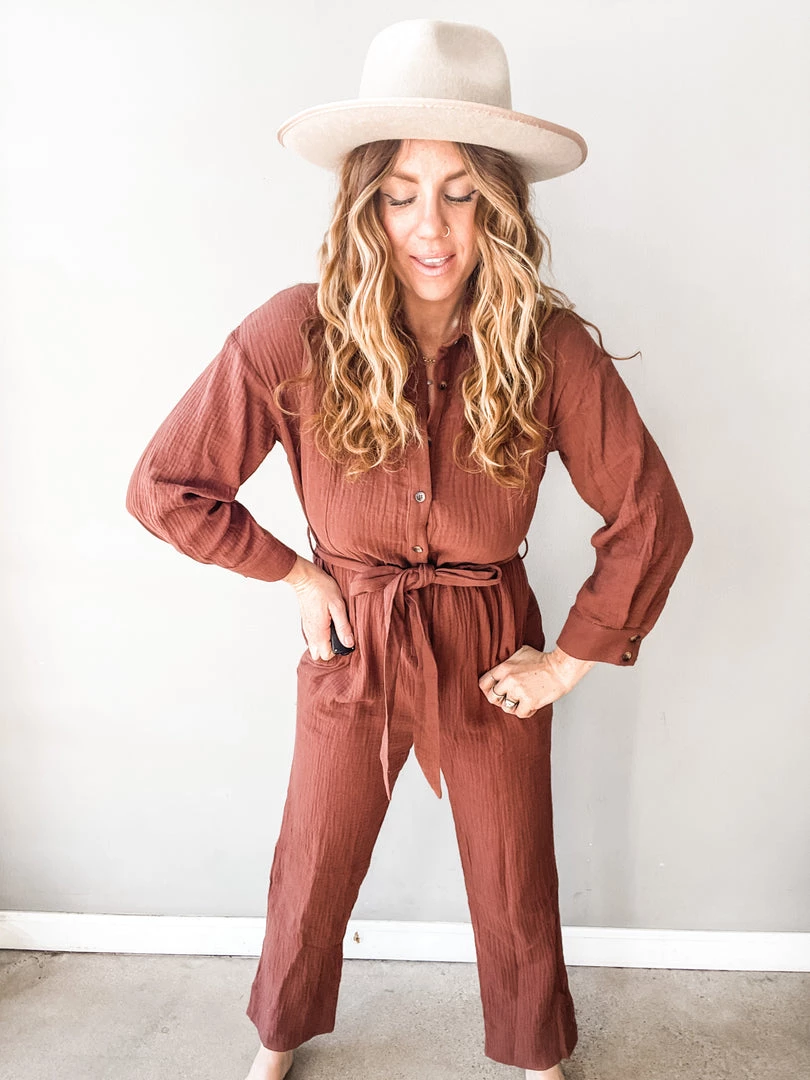 Lush Clothing Sale Coffee Date Jumpsuit 1 Lush Clothing Sale Coffee Date Jumpsuit