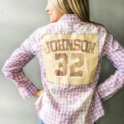 Envy Upcycle Lakers Vintage Tee Flannel - Johnson Clothing
