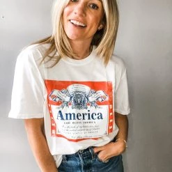 Trend Notes Bless America Graphic Tee