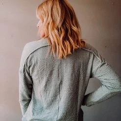 Lush Clothing Chill Out Long Sleeve Top