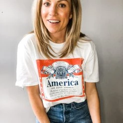 Trend Notes Bless America Graphic Tee
