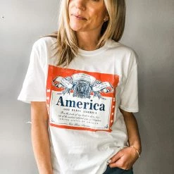 Trend Notes Bless America Graphic Tee
