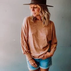 Lush Clothing Clementine Knit Top