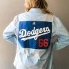 Envy Upcycle Dodgers Vintage Tee Long Sleeve - 66 Clothing