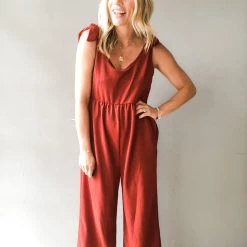 Lush Clothing All Tied Up Jumpsuit
