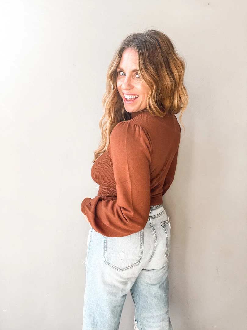 Wishlist Daley Mock Neck Sweater Clothing 10 Wishlist Daley Mock Neck Sweater Clothing