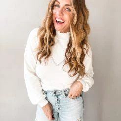 Wishlist Daley Mock Neck Sweater Clothing